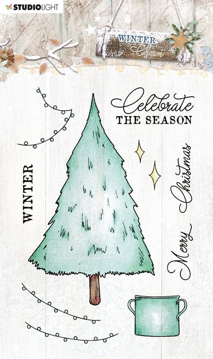 SL Clear Stamp Winter Charm 105x148mm nr.489