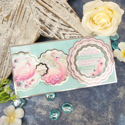 Crafty Stash Pads - Peacock Paradise