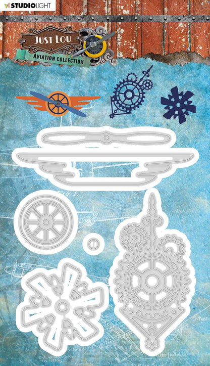 JL Cutting & Embossing Die Aviation Collection 98x120mm nr.15