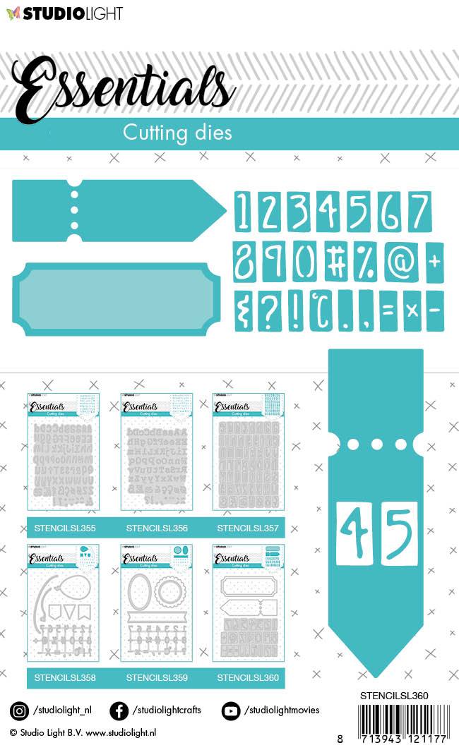 Numéros de matrice de coupe Essentiels n°360