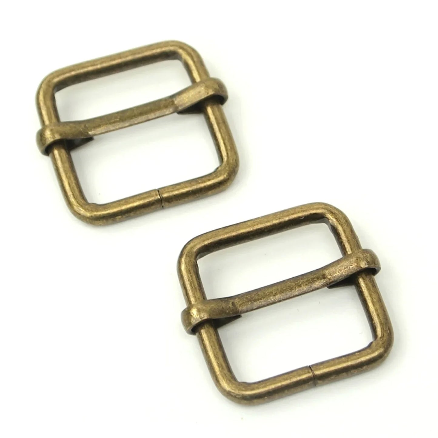 Sallie Tomato Two Slider Buckles 3/4"