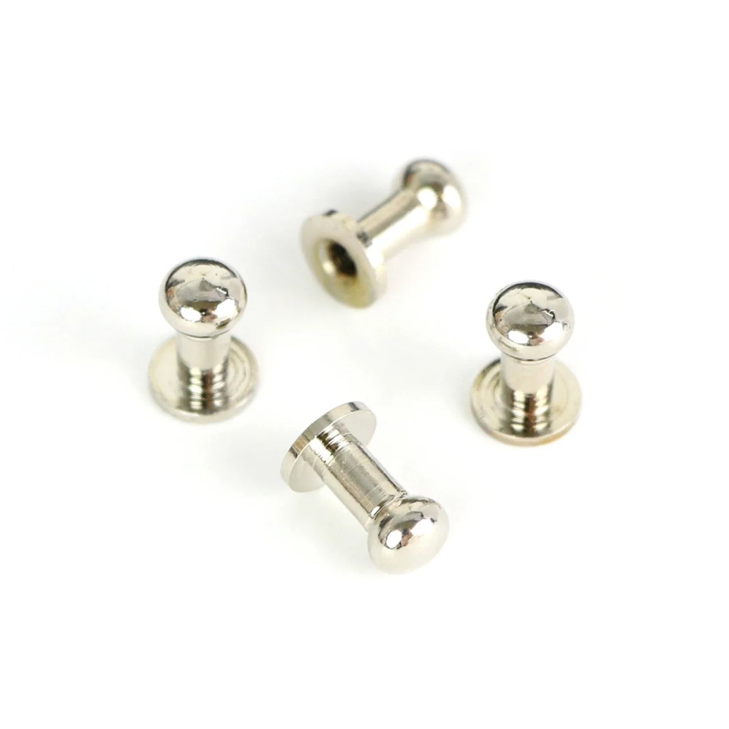 Tall Stud Buttons: 4 Pack Antique