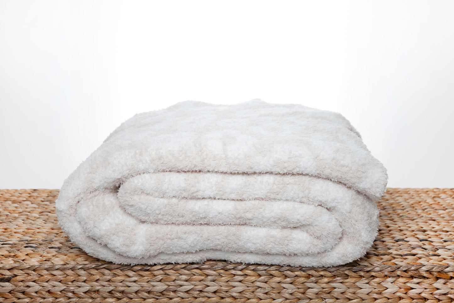 Blushing Beige & Off White Leopard 2.0 Print Extended Throw