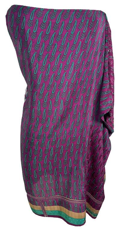 PRC6568B Avatar Pure Silk One Shoulder Dress