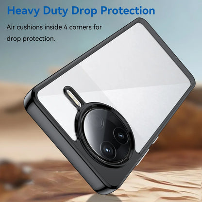 Coque de protection souple avec dos en acrylique rigide pour Xiaomi (Redmi K80 / Poco F7 Pro) - Étui transparent