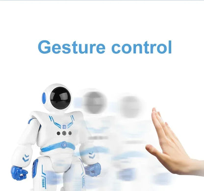 Jouet robot intelligent à détection de gestes et tactile : robot spatial télécommandé programmable