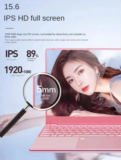 Windows 10 11 Pro Office Entertainment At Ease15.6 Intel Celeron N5095 Ram 16GB Rom 256GB 512GB  1TB SSD Dual WiFi Narrow Bezel
