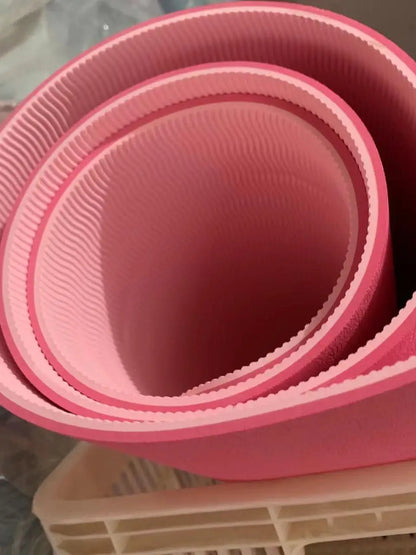 Thi Wide Long TPE Yoga Mat for Men And Women Fitn Dance Anti-Slip Home Use Slightly Defective Exercise Equipment