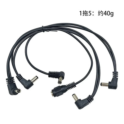 Adaptateur d'alimentation pour pédale de guitare, 9V DC 1A, anneau magnétique à faible bruit, prise US EU UK AU, 3 voies, 4 voies, 5 voies, 6 voies, 8 voies