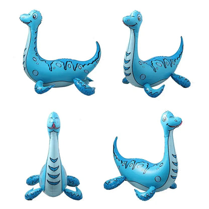 3D Self standing Dinosaur Tyrannosaurus Animal Balloons for Birthday Party Baby Shower Decoration Kit Inflatable Party Supplies