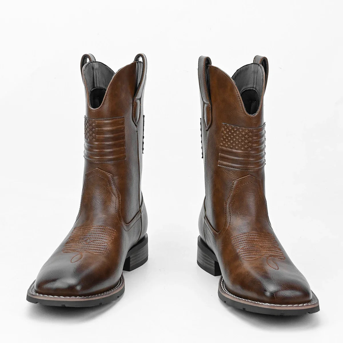 Men's Boots Personalized Design Fashionable Western Cowboy Boots