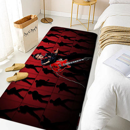 Rug for Bedroom E-Elvis Room Decorating Items Bathroom House Entrance Mat Living Room Floor Carpet Home Decorations Bathmat