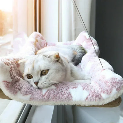 Hamac pour chat, cintre de fenêtre, lavable et détachable, lit pour animaux de compagnie, étagère à aspiration, sac, siège pour chat, fournitures pour animaux de compagnie