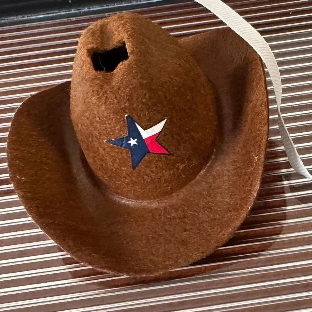 For 10 cm Labubu 4.0 Doll Clothes Cowboy Hat Scarf Cute Soft Doll Clothes Bow Scarf Decoration Christmas Gifts