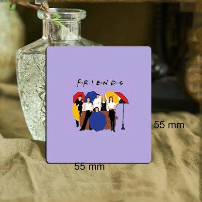 F-friends – aimants pour réfrigérateur avec Photo personnalisée, TV classique, cadeau pour la décoration de la maison, cadeau de saint-valentin, autocollant Photo magnétique