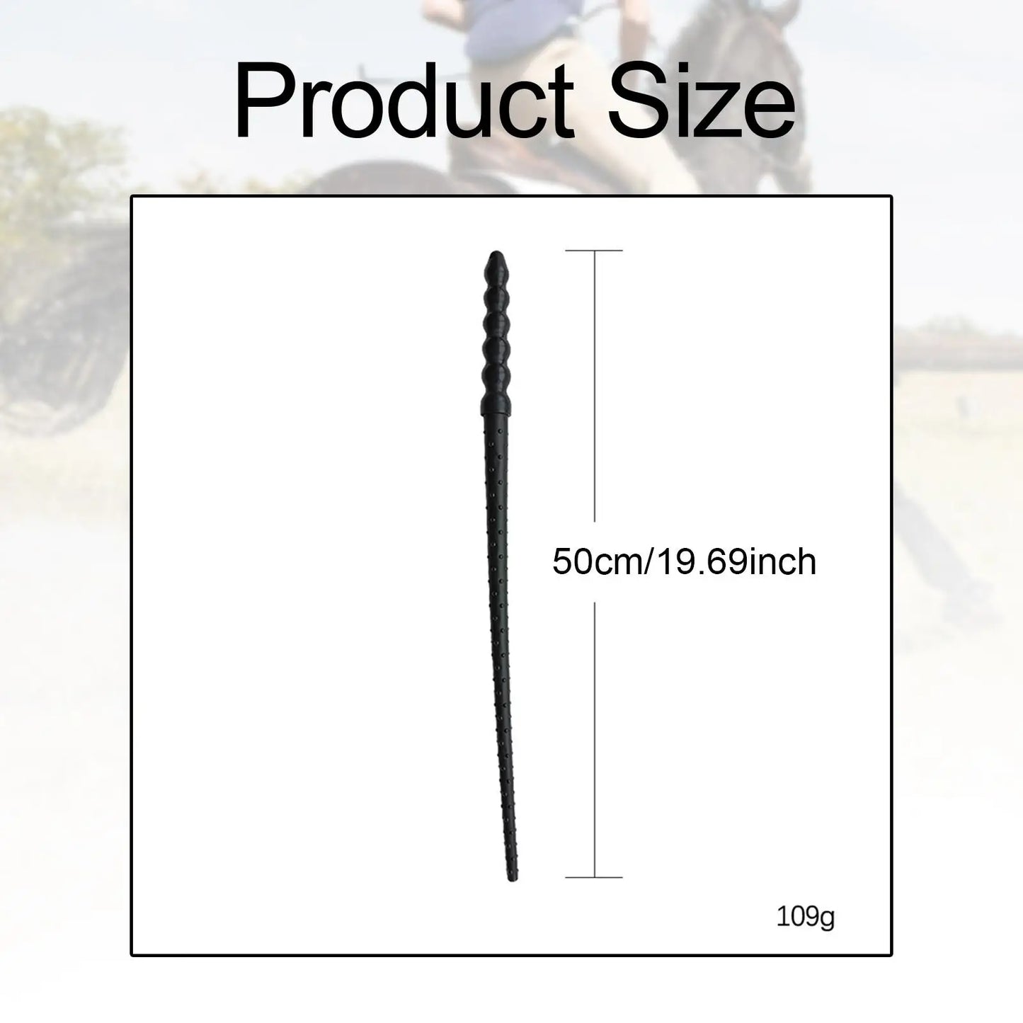 Equestrian Riding Crop Equestrianism Rubber Whip Training Aid Riding Crop