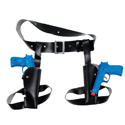 Ceinture de cosplay de police ChimTomb Raider Lara Croft, étui de cow-boy occidental, accessoires de jeu de plis, accessoires, 2024