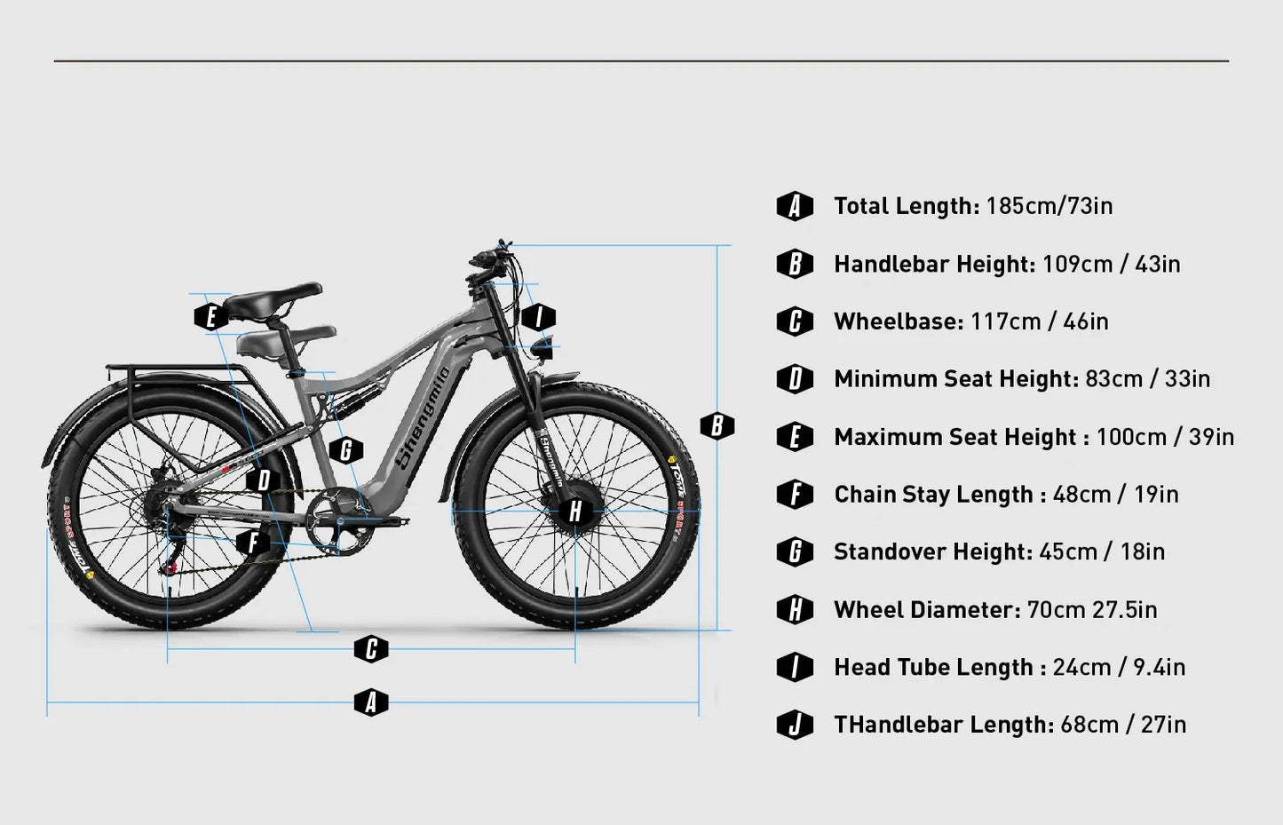 Shengmilo S600 gros pneu vélo électrique 2000W avec deux moteurs 48V17.5AH batterie 26 pouces e vélo adulte, vélo électrique de montagne