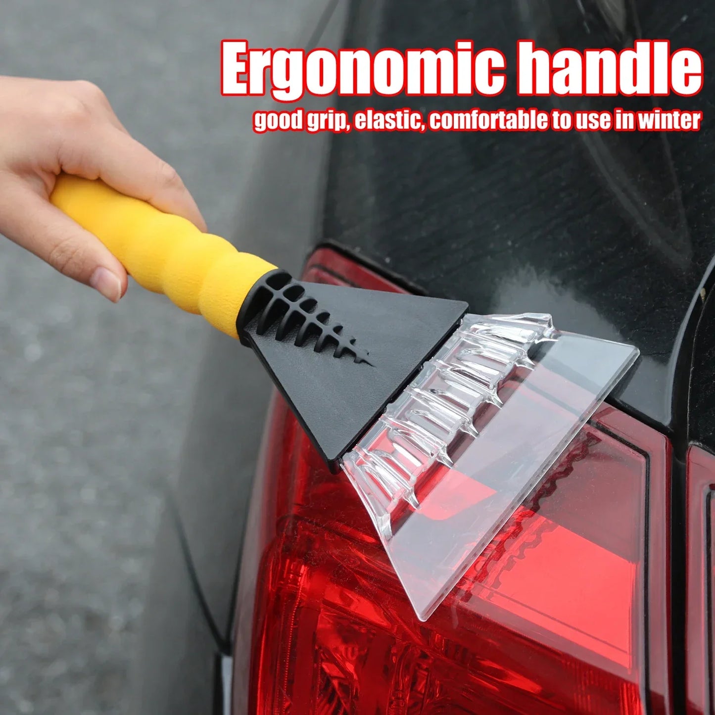 Grattoir à glace pour pare-brise de voiture, brise-glace, nettoyage rapide, brosses en verre, outil de déneigement, fenêtre automatique, hiver, pelle à neige
