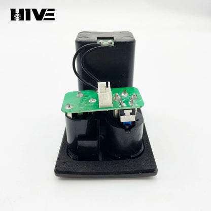 9V Guitar Active Pickup Battery Compartment, 9V Battery Holder, LC-5 Guitar Pickup Battery Cover, 3.5mm 6.35 Single Hole TRS Jack