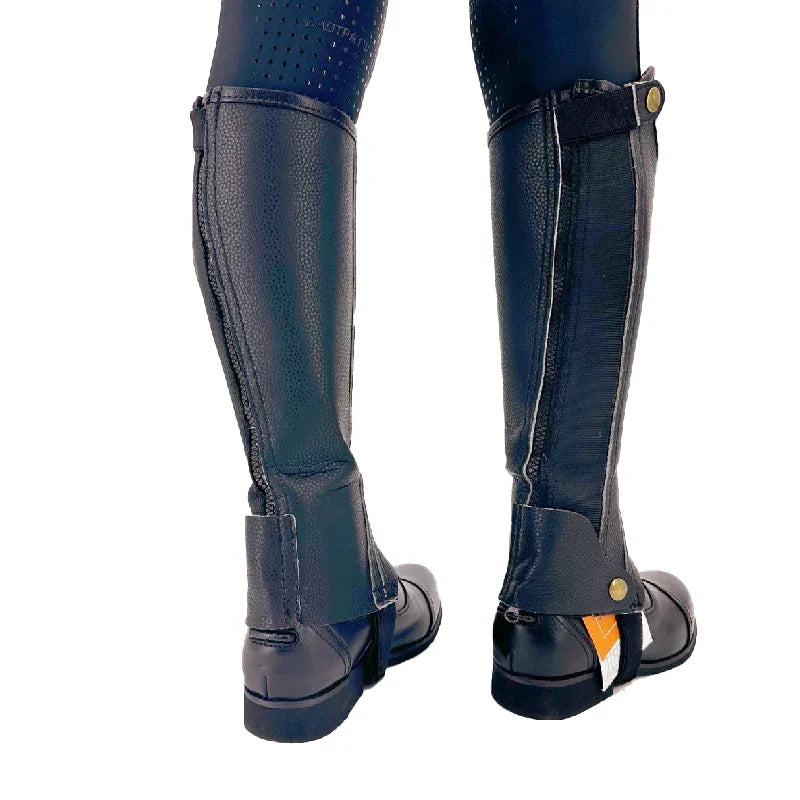 Guêtre d'équitation Pirate Knight Équipement équestre Couvre-botte en similicuir Médiéval Renaissance Steampunk