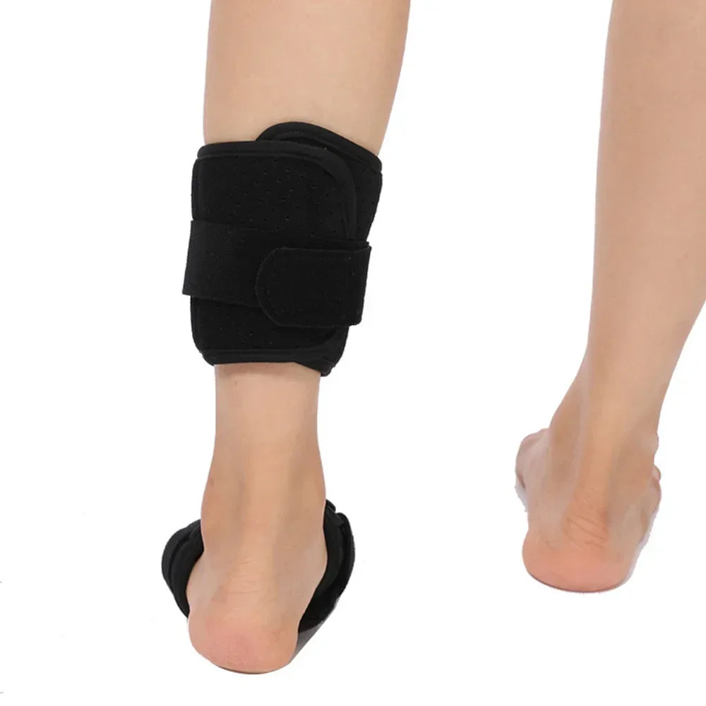 Attelle orthopédique pour pied tombant, 1 pièce, support stabilisateur d'attelle, soulagement de la douleur, fasciite plantaire sportive, protection réglable de la cheville