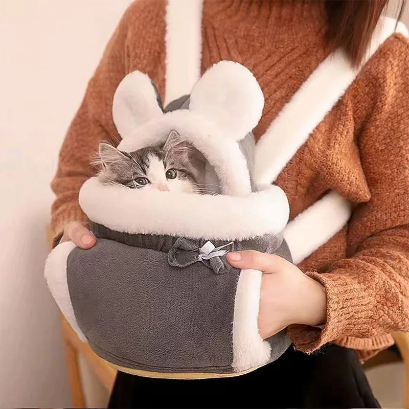 Sac à dos pour animaux de compagnie pour activités de plein air, grande capacité pour chiens de petite et moyenne taille, sac à dos portable pour chats, voyage et randonnée