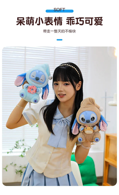New Stitch Eat Something before Sleep Series Vinyl Blind Box Plush Pendant Cute Doll Mystery Bag Toy for Adult Birthday Gift