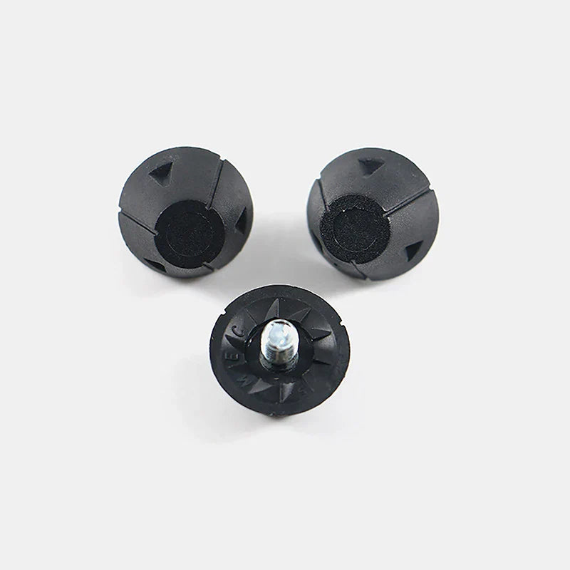 Pointes de remplacement pour chaussures de football noires, goujons durables pour chaussures de football, filetées M5, 13mm, 16mm, 1 pièce par ensemble