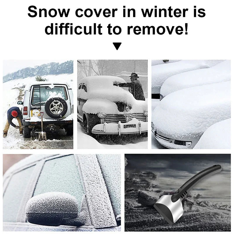 SEAMETAL voiture grattoir à glace pelle de déneigement hiver pare-brise fenêtre nettoyage de la neige outil de grattage brise-glace automatique pelle à neige