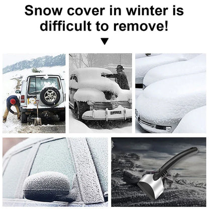 SEAMETAL voiture grattoir à glace pelle de déneigement hiver pare-brise fenêtre nettoyage de la neige outil de grattage brise-glace automatique pelle à neige
