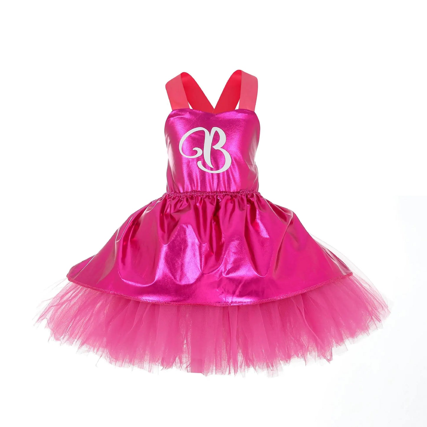 Costume de Cosplay pour filles Robe de soubrette Tutu pour filles Robe d'été à bretelles pour enfants pour Halloween Noël Anniversaire