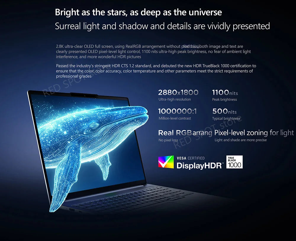 [NOUVEAU]Lenovo Xiaoxin pro16 GT AI 2025 R7 350/R9 365 860M 32G+1To SSD 16'' 2.8K 120Hz