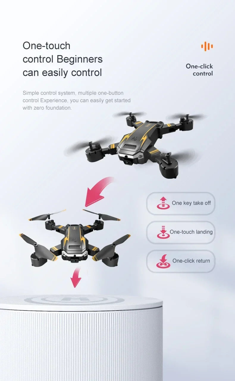 Drone G6 extérieur 5G professionnel 8K HD, photographie aérienne omnidirectionnelle pour éviter les obstacles, Distance Quadrotor 10000M