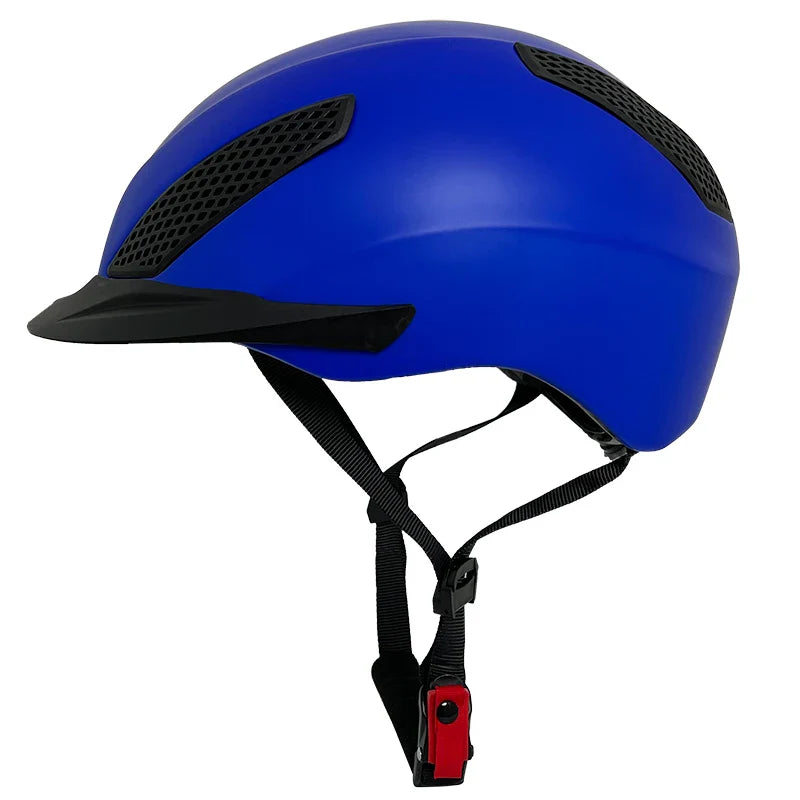 Equestrian Helmet - CE Approved Multi-Density EPS Core & Quick-Dry Padding for Competitive Riding & Leisure Trail Use