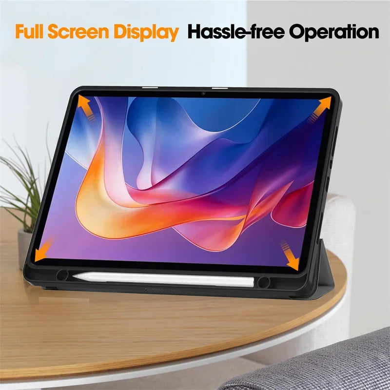 For Xiaomi Redmi Pad 2 11 inch 2025 Case with Pen Holder Magnetic Fold Stand Smart Cover For Funda Redmi Pad 2 Case Coque