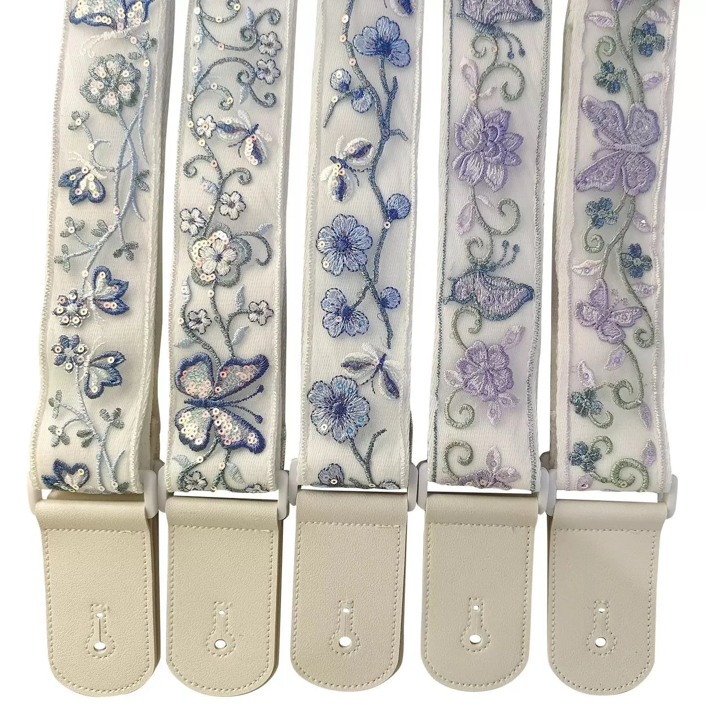 Sangle de guitare pour guitare électrique et acoustique, bandoulière réglable et résistante en dentelle, accessoires de guitare, sangle de guitariste