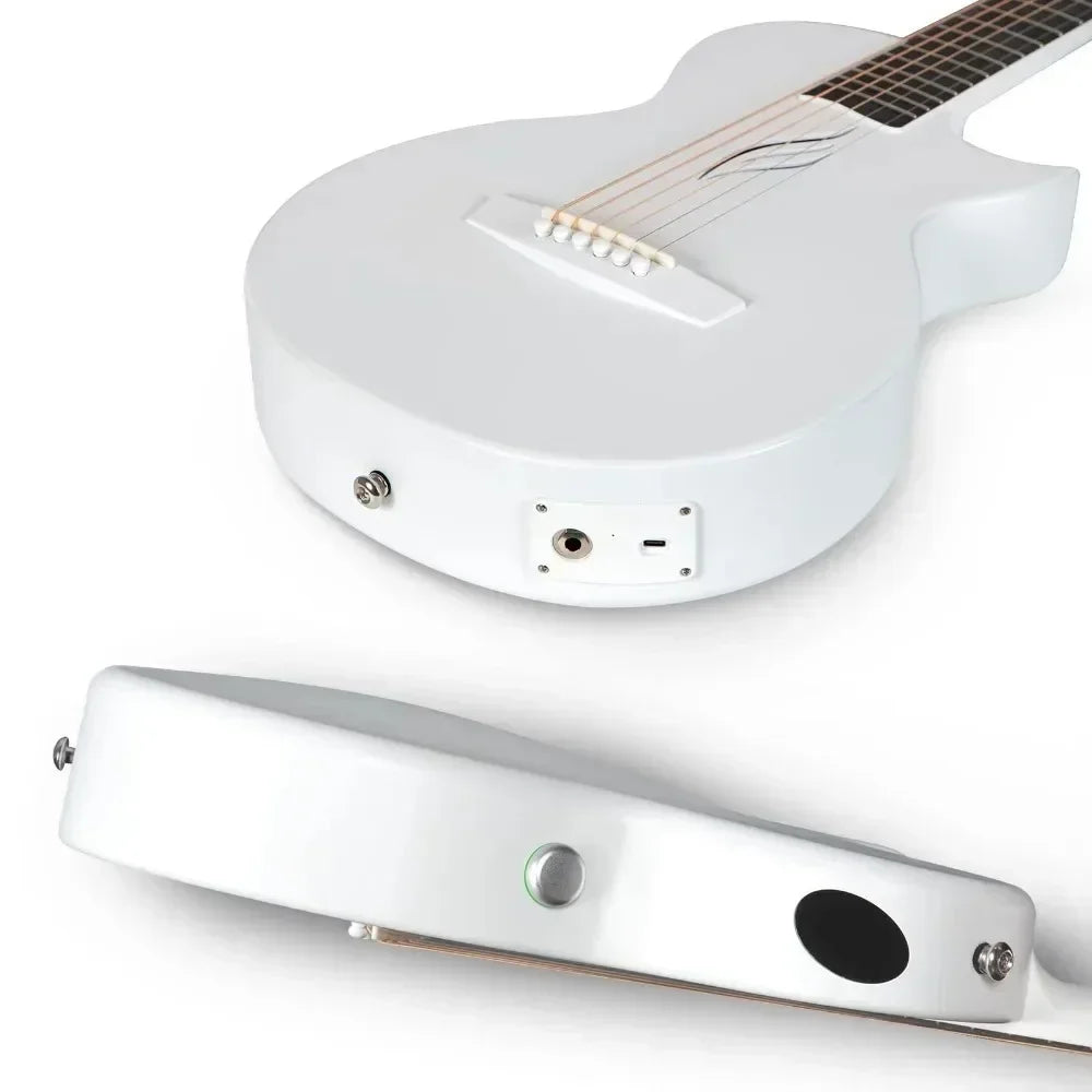 Enya NOVA GO SP1 Electric Guitar  35 Inch Smart Carbon Fiber Acousticwith Pickup, Case, Strap, Cable Travel Guitarra Violin