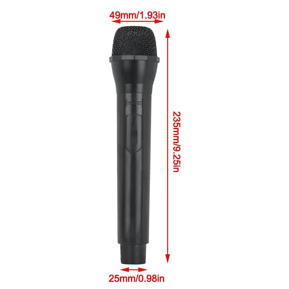 Microphone d'entraînement de fête, accessoire de microphone, jouet de simulation de discours, faux microphone, accessoire de costume de scène, microphone de karaoké pour enfants