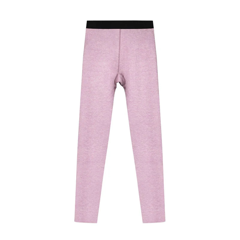 2 pièces et caleçons longs épais pour femmes, vêtements attillés, chaleur sans couture pour l'automne et la victoire