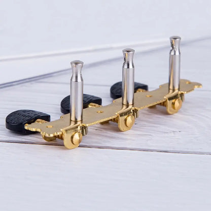 L R JEString Tuning Pegs, Stainless Steel Replacement Parts, Electroplating Accessories, Classic JETuning Key