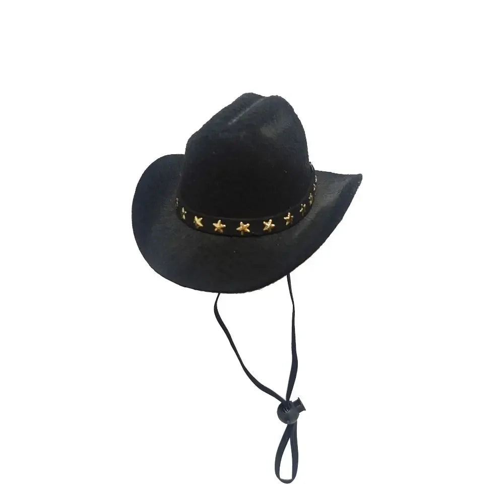 Cute hat、1pc Outdoor Adjustable Pet Dog Hat Summer Pet Accessories Dogs Cat Caps Photo Prop Dog Cat Cowboy Hats