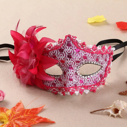Masques de mascarade de mariage, maquillage d'halloween, dentelle, Costume noir vénitien, masque pour les yeux Vintage pour dame, robe de soirée fantaisie Cosplay