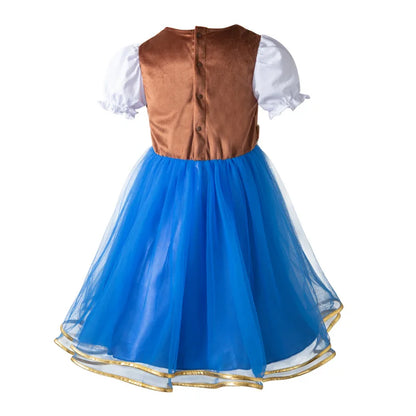 Robe de Cowgirl pour enfants, ensemble complet, Costume de Cowboy occidental, ensemble de 4 pièces, tenue de jeu de noël, vêtements d'halloween pour enfants