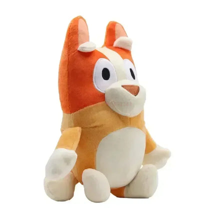 2024 New Dog Plush Toy Bluey Blue Dog Home Fill Animal Dolls Children Birthday Gift Wholesale Cartoon Decoration Doll Toys Gifts