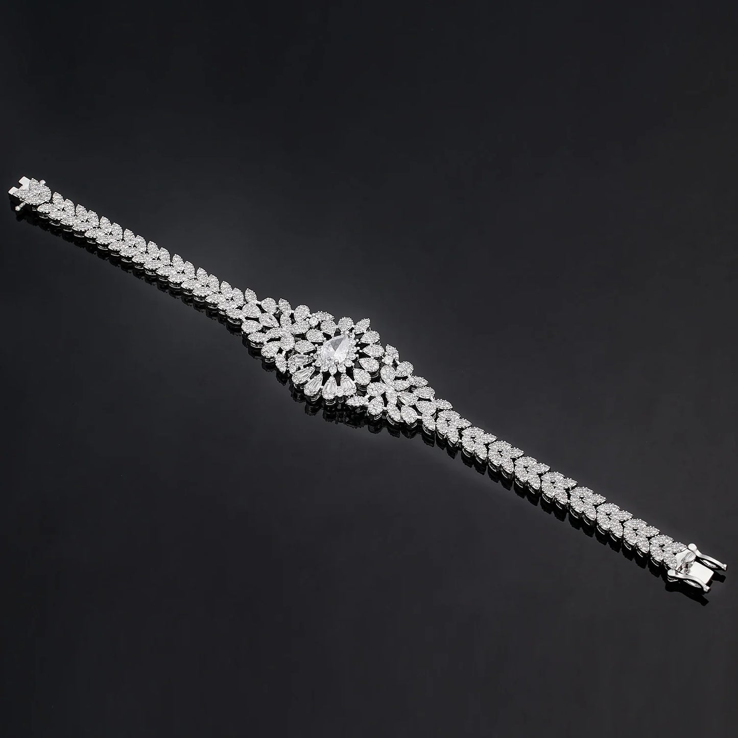2023 New 4-Piece Set Women's Necklace Set Jewelry Türkiye Jewelry Set Women's Bride Necklace and Earring Set Bracelet