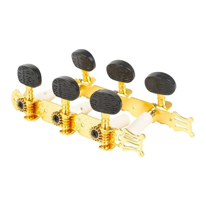 M MBAT 2 pièces chevilles de réglage de cordes de guitare classique têtes de Machine ouvertes en métal doré accordeurs guitare accessoires d'instruments de musique