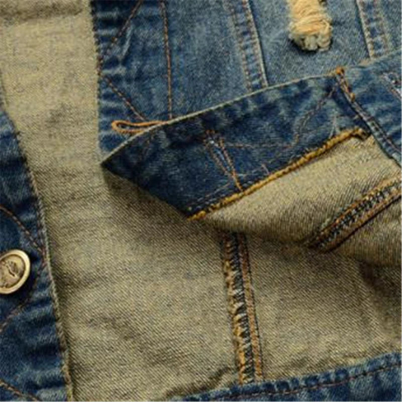 Gilets en Jean Soldes Gilets en Denim Polaire Homme Gilet Tactique Soldes Gilet Biker Homme Blouson Sans Manches Homme Débardeur