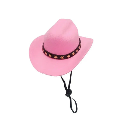 Cute hat、1pc Outdoor Adjustable Pet Dog Hat Summer Pet Accessories Dogs Cat Caps Photo Prop Dog Cat Cowboy Hats