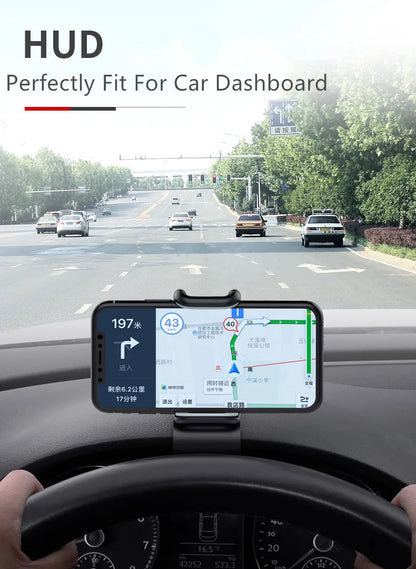 Support de téléphone de voiture rotatif à 360 degrés, Support universel pour téléphone portable, Support de tableau de bord pour poignée automatique, Support fixe pour téléphone portable